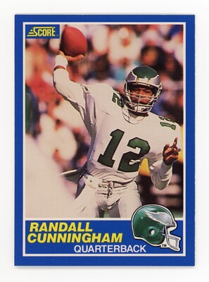 1989 Score #75 Randall Cunningham Philadelphia Eagles 