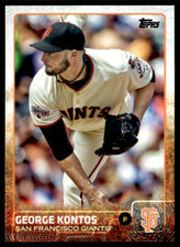 2015 Topps Update Series - #US168 George Kontos (RC)