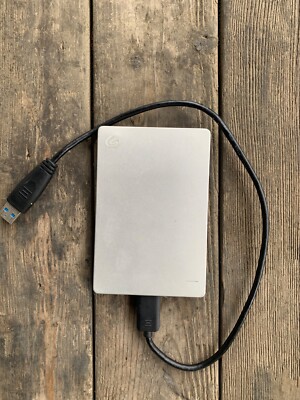 Seagate Backup Plus Slim 1TB External HD for Mac SRD00F1 USB 3.0 - Silver