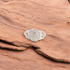 Black Rutile Gemstone 925 Sterling Silver Party wear Ring Jewelry For Girlfriend