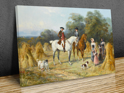 Eine erfolgreiche Ernte Heywood Hardy Leinwandbild Kunst Wand gerahmt oder nur Druck