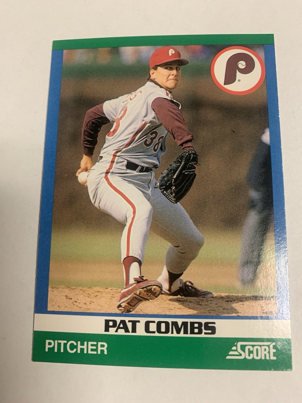 1991 Score Rising Star Pat Combs Philadelphia Phillies