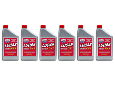 LUCAS 10111 MULTI-VEHICLE CVT TRANSMISSION FLUID - 6 BOTTLES - *CHECK COMP LIST*