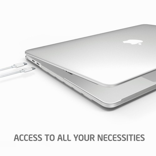 Shockproof Protective, Clear Case Cover for 2022 MacBook Air 13.6inch A2681 M2 - Picture 10 of 12