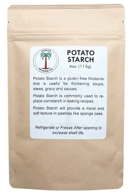 LANDOR TRADING COMPANY Potato Starch 4oz (113 Grams)