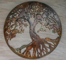 Tree of life metal sign  Tree of life wall decor Tree of life Wall art