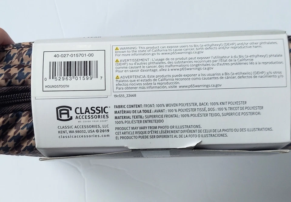 Manta reversible para asiento de coche de golf FairWay Foto 4 de 4