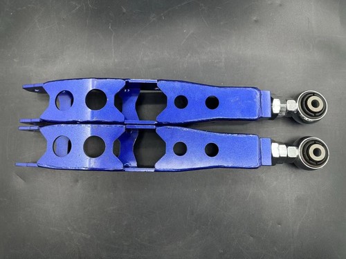 Pair of Steel Adjustable Rear Camber Arms For Subaru Forester Outback Legacy 86 - Picture 3 of 10
