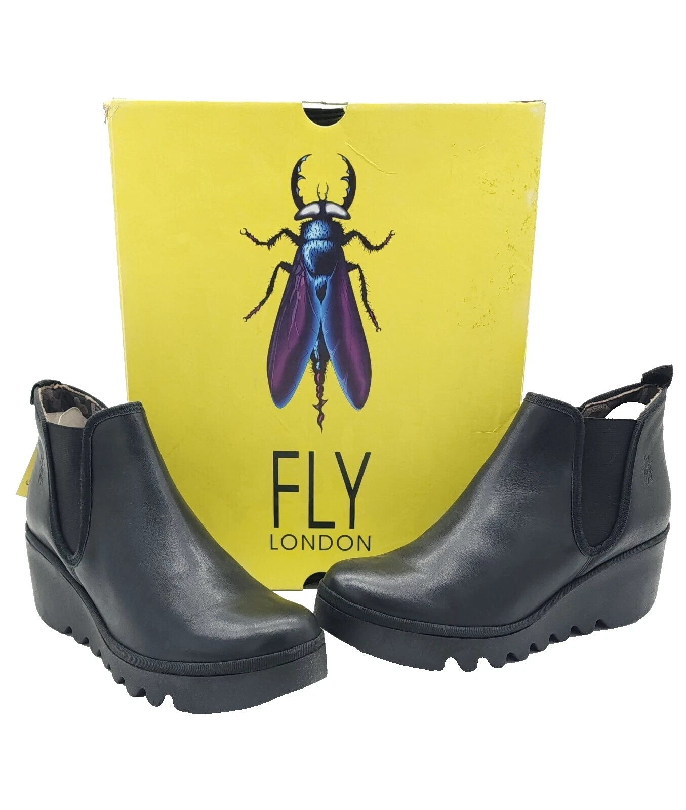 Botas de cuero para mujer Fly London