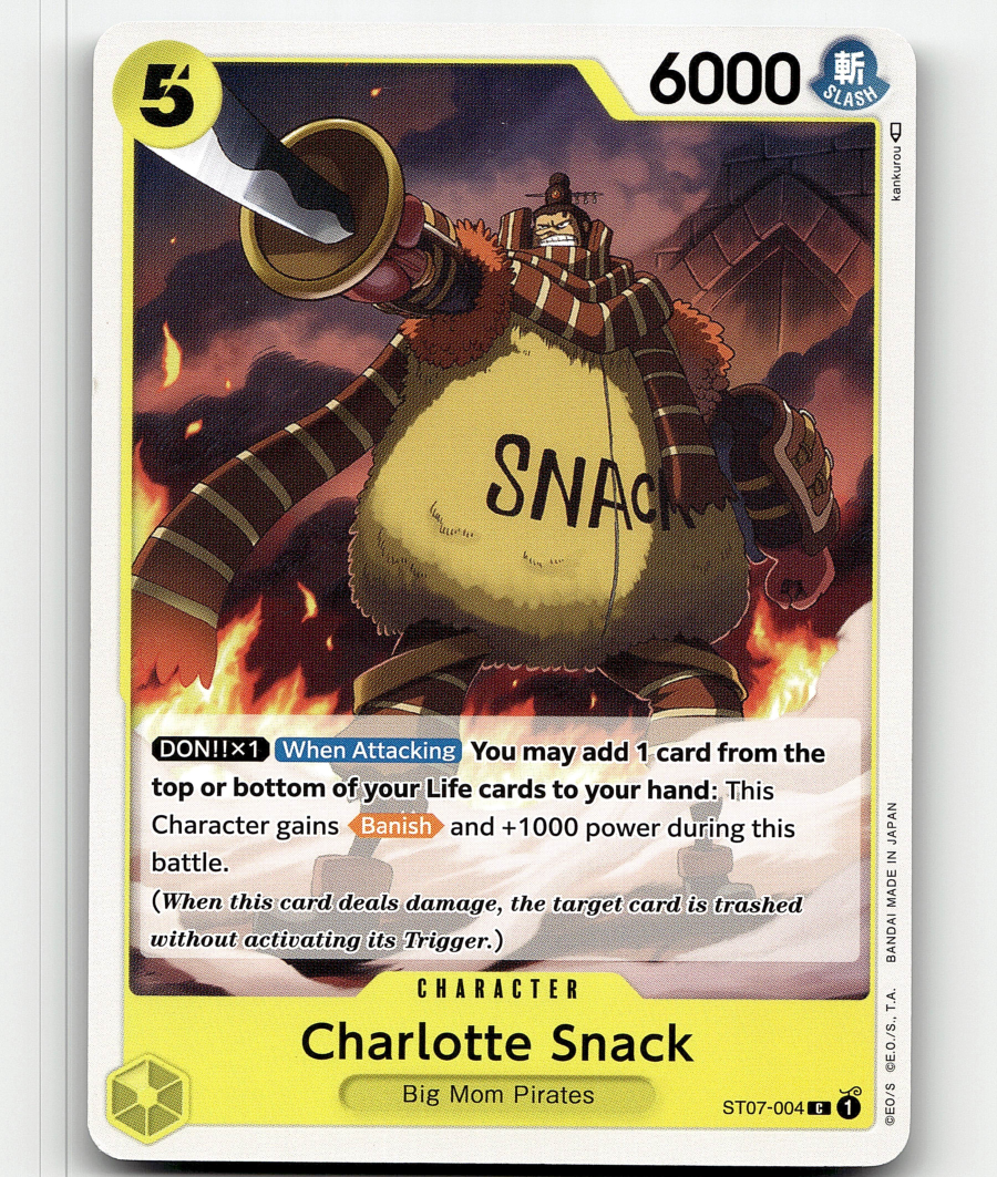 One Piece Card Game Charlotte Snack - Starter Deck 7: Big Mom
