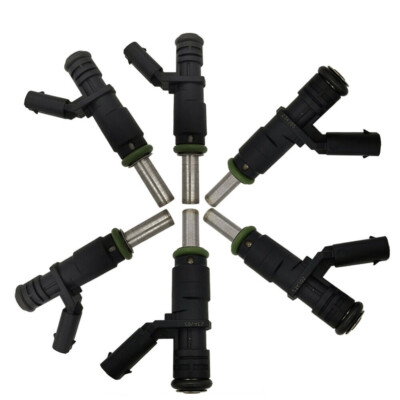 6-Piece Genuine Fuel Injector Set For Mercedes-Benz E350/R350/S400 3.5L – OEM A2720780249