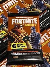 Fortnite Series 3 LOT OF 36 Sealed MEGA BOX Packs 