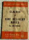 CASE Side Delivery RAKES Manual Guide 200 Series  — photo 9