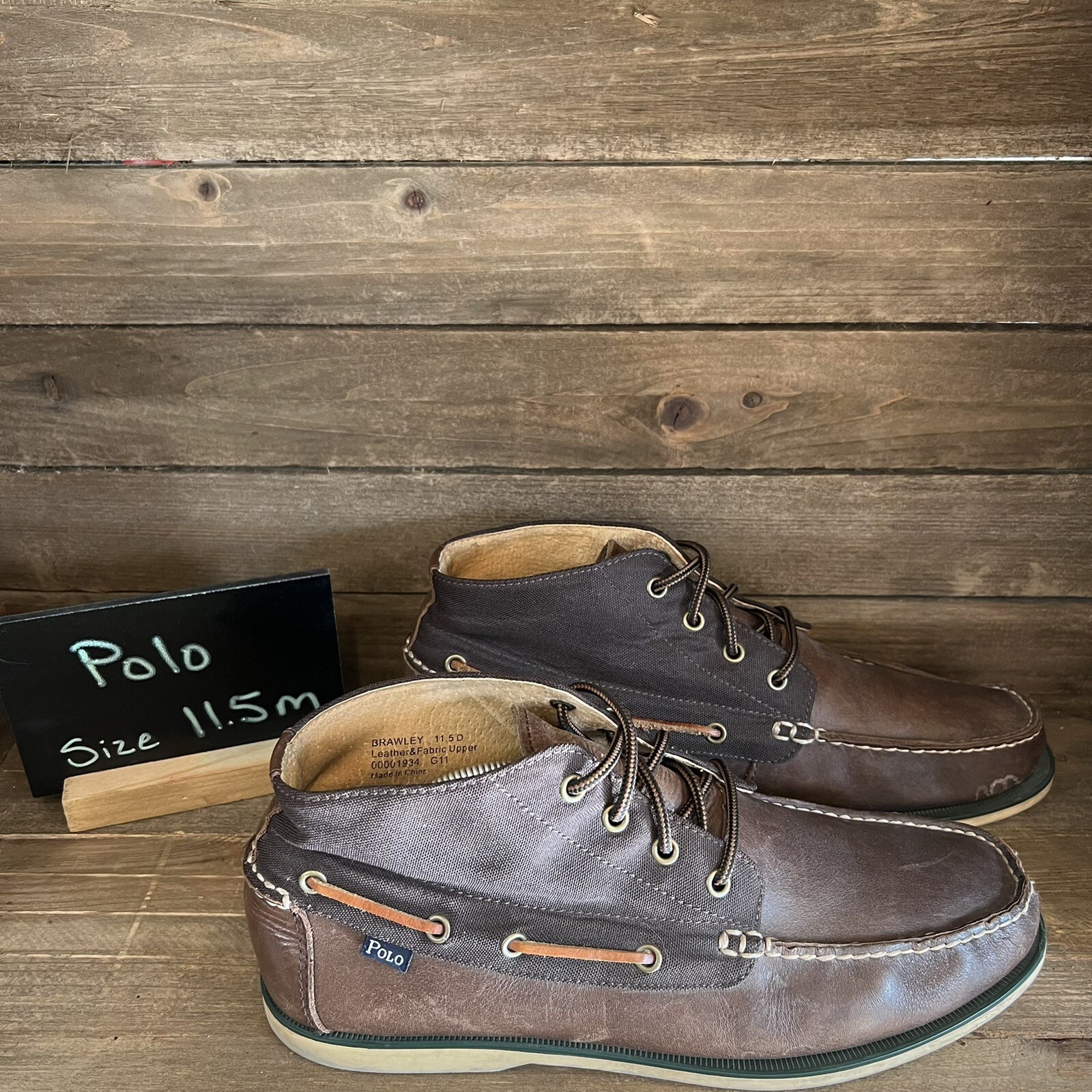Mens Polo Ralph Lauren Brawley Brown 