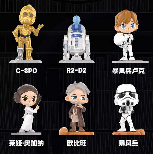 New POP MART Star Wars Series Confirmed Blind Box Figures Toys Designer