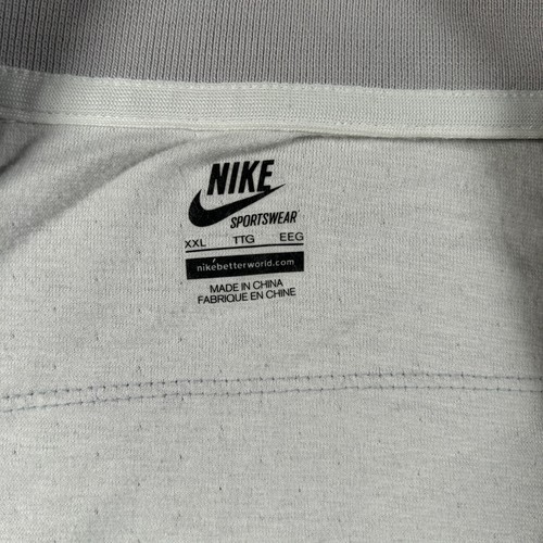 Nike Sportswear Jacket Mens 2XL Light Gray Football N98 Track Zip-Up 466651-005 - Picture 3 of 12