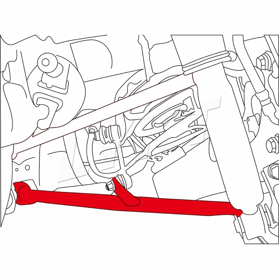 LYKT2pcs Alignment Rear Camber Kit Adjustable Lower Control Arms for Toyota RAV4 Foto 2 de 4