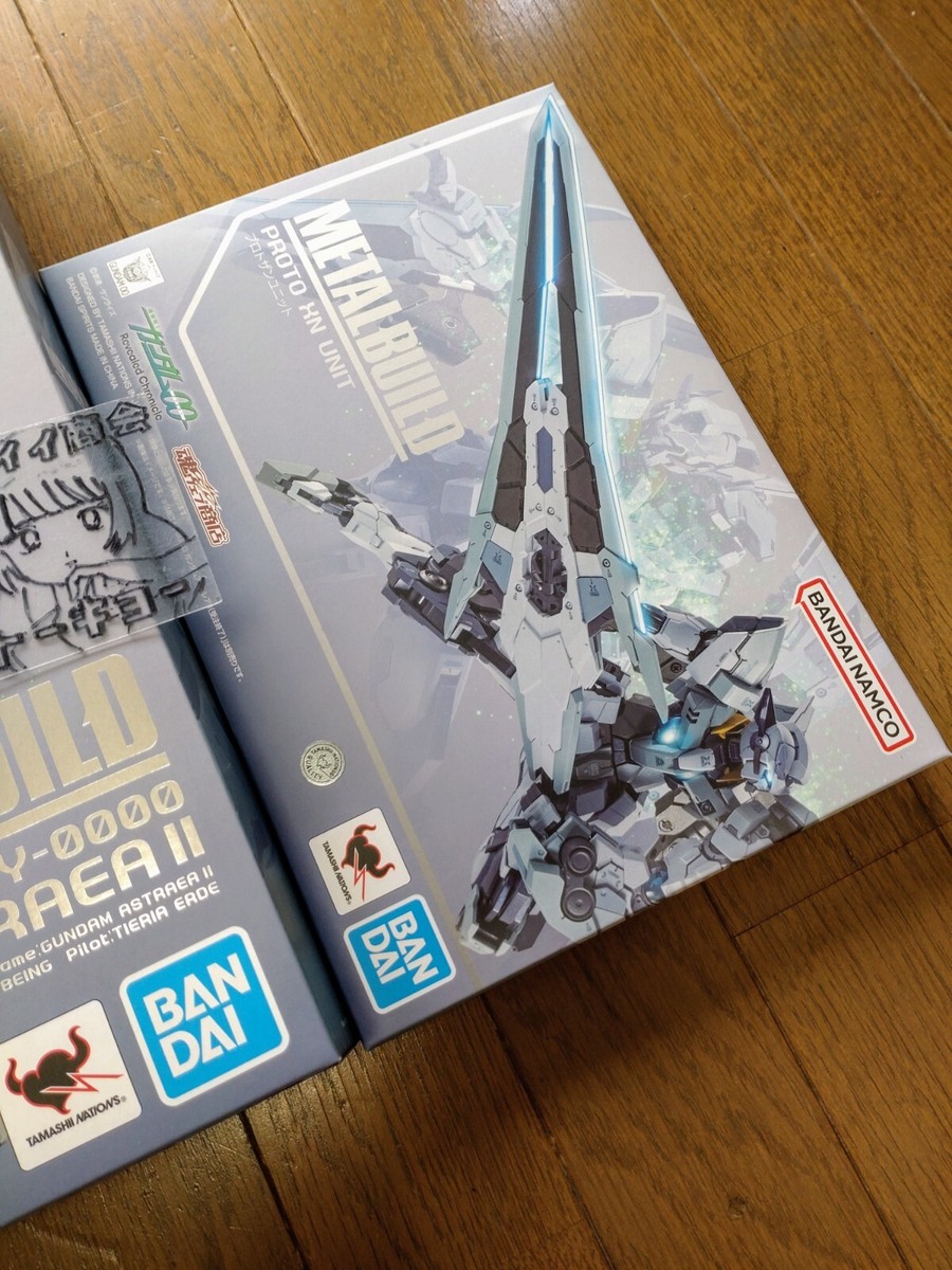 Gundam Astraea II & Proto Xn Unit METAL BUILD Action Figure Bandai