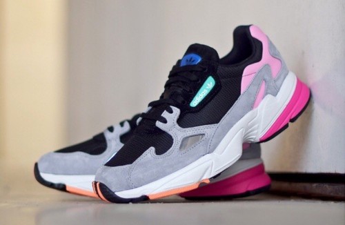 adidas Falcon Core Black Light Granite Grey BB9173 Size 8-8.5 | eBay