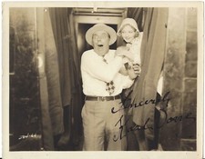 Karl DANE—SIGNED PHOTO w/COA—SILENT COMEDY Duo w/ GEORGE K ARTHUR-Keaton•PARADE