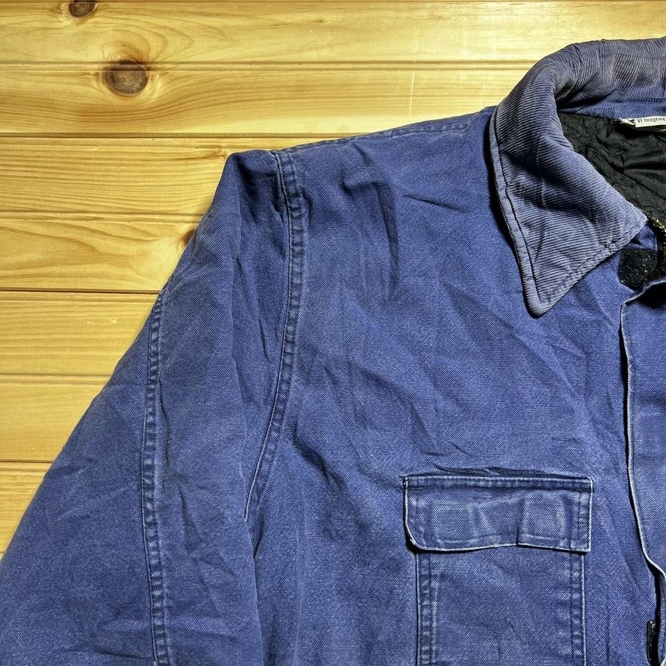 Vtg AT&T VF Imagewear Mens Size 3XL Coat Jacket Work Uniform Corduroy Collar - Image 3 of 4