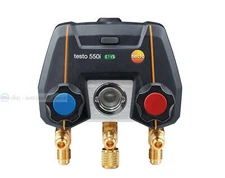 Testo 550i App-controlled Digital Manifold+Bluetooth 2-way Valve Block 0564 2550