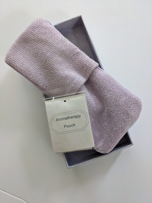 Aroma Comforts Eye pillow, Warm or Cool Aroma Therapy. Microwave or freezer. 8''