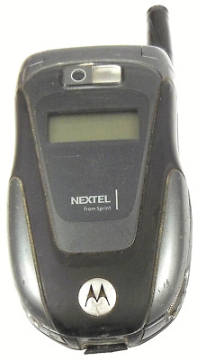 Motorola ic602 - Gray ( Nextel ) Very Rare iDEN / CDMA Phone