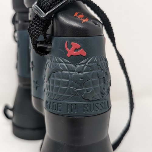 Vintage Sotem 7x50 Binoculars Rubberized With Compass Crosshairs Made In Russia - Picture 10 of 16