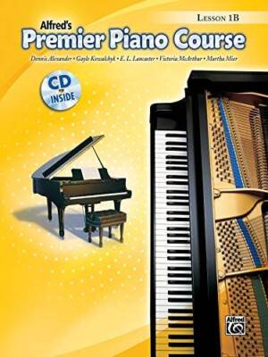 Premier Piano Course Lesson Book, Bk 1B: Book & CD - Paperback - GOOD