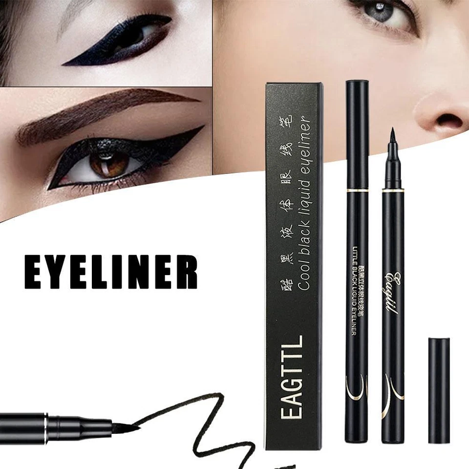 Liquid Eyeliner Pen Is Waterproof and Sweatproof, Longlasting K1H8 U9S5 M8W V1Q8 - Image 4 of 4