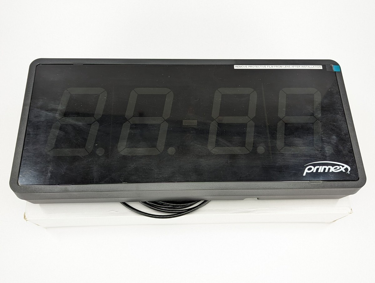 Primex 11923X Digital Clock *NEW* | eBay