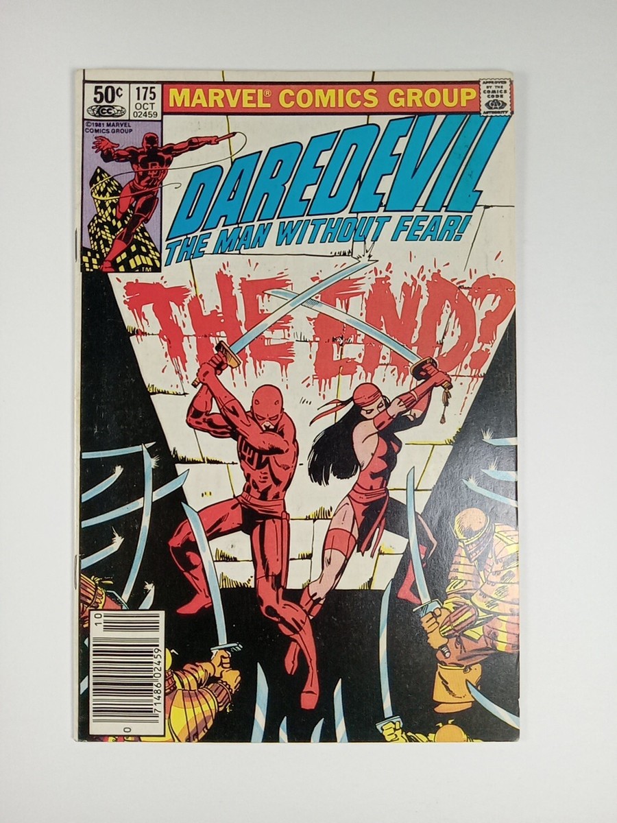 Daredevil #175 Frank Miller Cover Art Marvel Comics 1964 F/VF | eBay