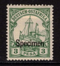 DOA Deutsch-Ostafrika 12 SP Specimen ungebraucht gepr&uuml;ft (23143)