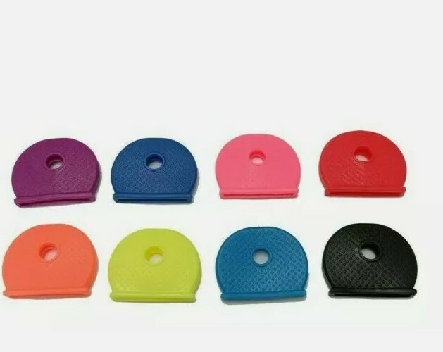 3 x Assorted Colour Key Caps Cover Assorted Key Cover Caps Cover Ring Colourful