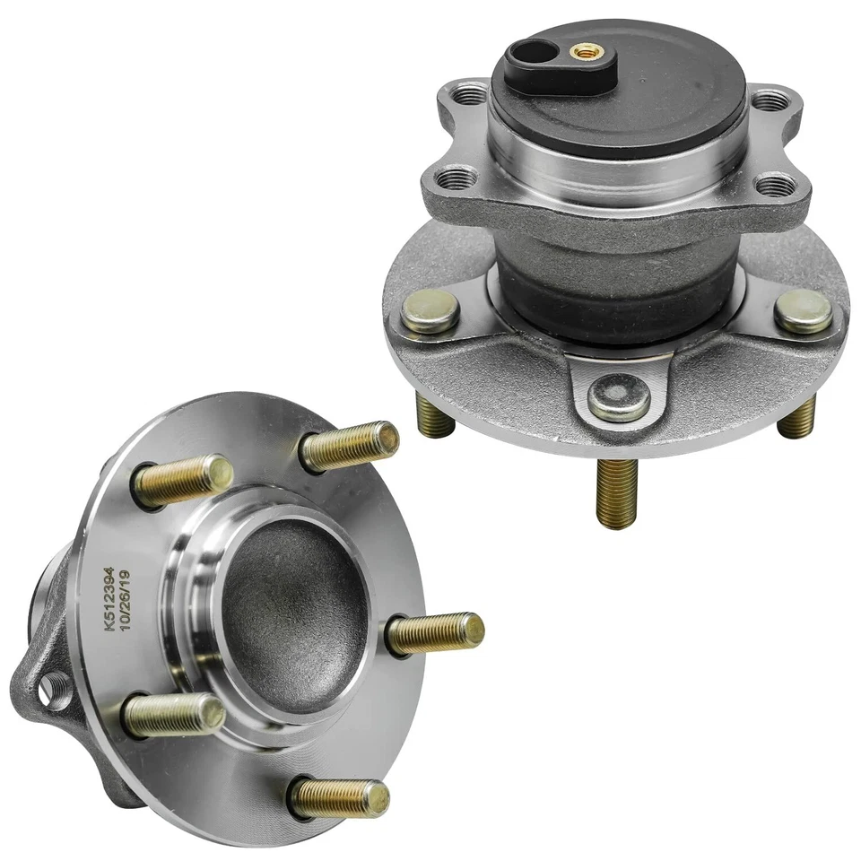 4pc Front Bearing and Rear Hub Assembly for 2008 2009-2015 Mitsubishi Lancer FWD - Изображение 3 из 4