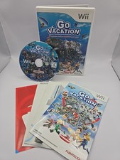 Nintendo Wii Go Vacation NL versione completa scatola originale manuale + Inlegger Zeer Goed