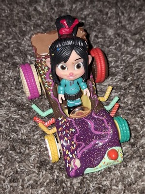 Disney Pixar Wreck It Ralph Vanellope Von Schweetz Sugar Rush Car Racer Cart