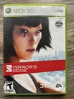 Mirror's Edge (Microsoft Xbox 360, 2008) Complete with manual.