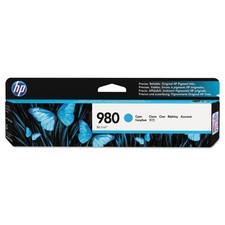 HP 980 Cyan Genuine Ink Cartridge D8J07A