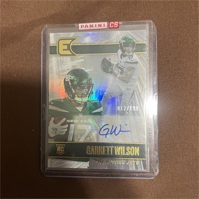 Panini Essentials Autographs RC Auto Garrett Wilson #ESS-GAW /199 Jets
