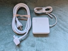 Genuine Apple 85W MagSafe 1 Charger A1343 MacBook Pro  Duckhead  6ft Ext Cord