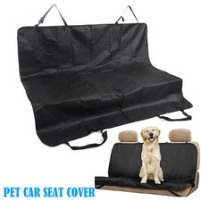 Pet Dog Car Seat Cover for Back Seat Protector Hammock Extender Waterproof Black