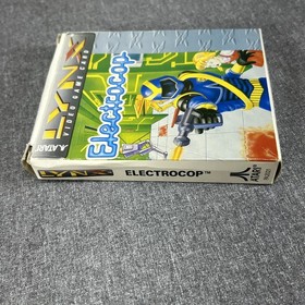 Electrocop (Atari Lynx) Game Cartridge, Box & Manual Nice