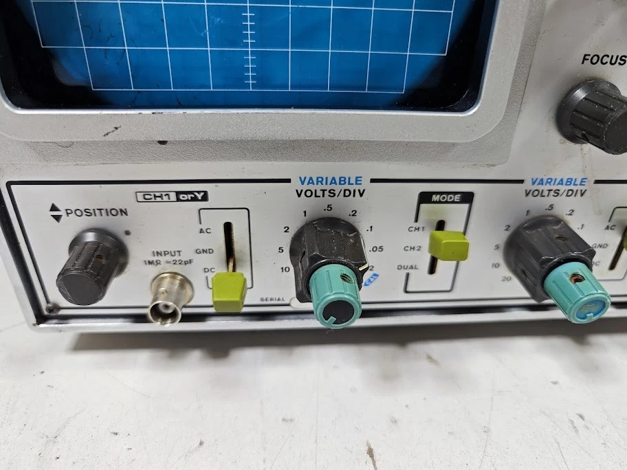 Trio CS-1562 10MHz Oscilloscope - For Parts/Repair - Image 3 of 4