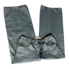 Levi's Premium Women's XL Superwide Wide-Leg Jeans 30x31 Medium Wash