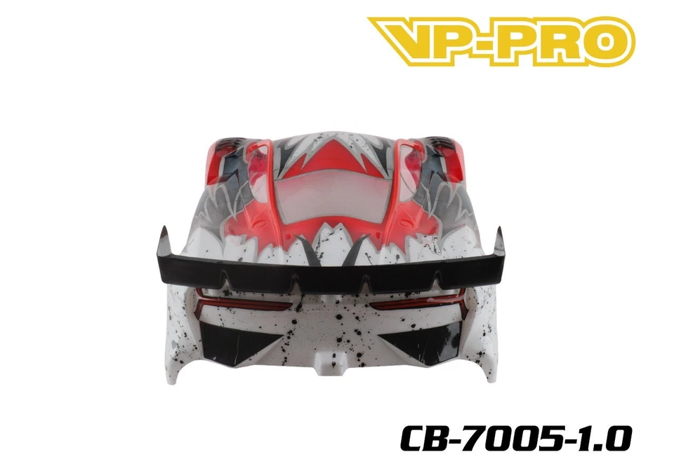 VP-PRO CB-7005 1/8 GT Clear Car Body Shell .8mm 1.0mm RC Racing Nitro Electric - Image 3 of 4