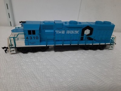 Vintage Life-Like Trains HO Scale The Rock GP38-2 Locomotive READ