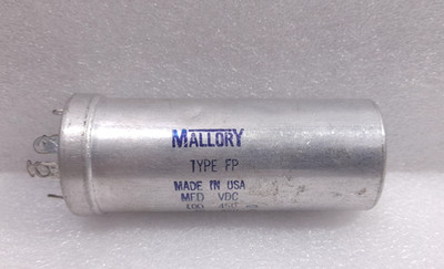 Mallory FP247 Kondensator Typ Fp 100MFD 450VDC 40MFD 450VDC 677 8917