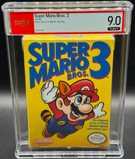 Super Mario Bros 3 Nintendo NES Oval SOQ Sealed New PSA 9.0 A Graded Not WATA